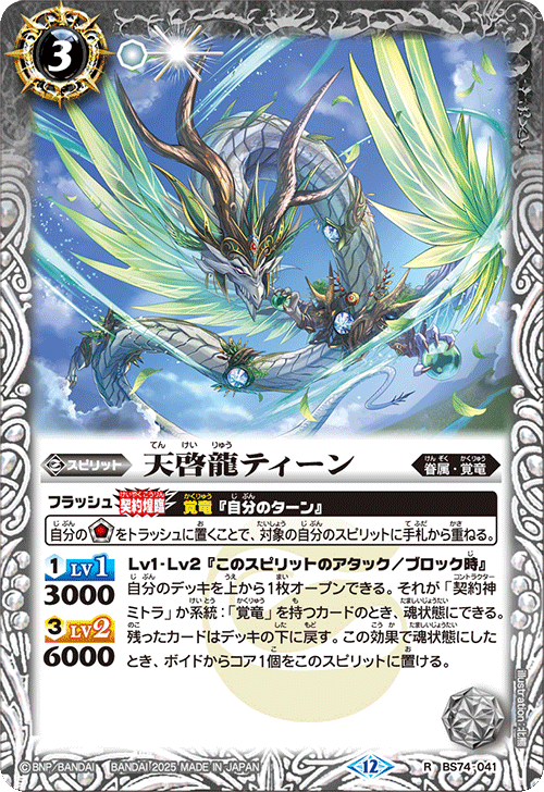 BS74-041 天啓龍ティーン