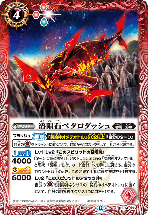 BS74-005 溶隕石ペタロダッシュ