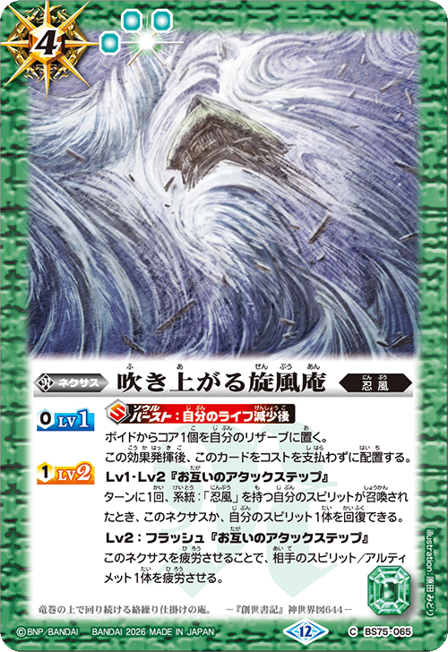 BS75-065 吹き上がる旋風庵
