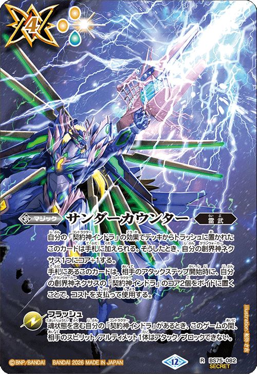 BS75-082p サンダーカウンター